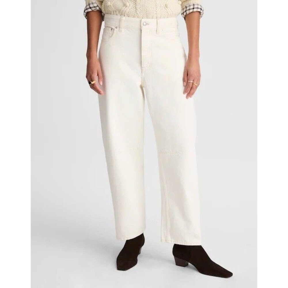 Madewell Darted Barrel-leg Jeans in Canvas 🤍